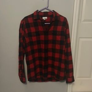 Sonoma Red and Black Flannel